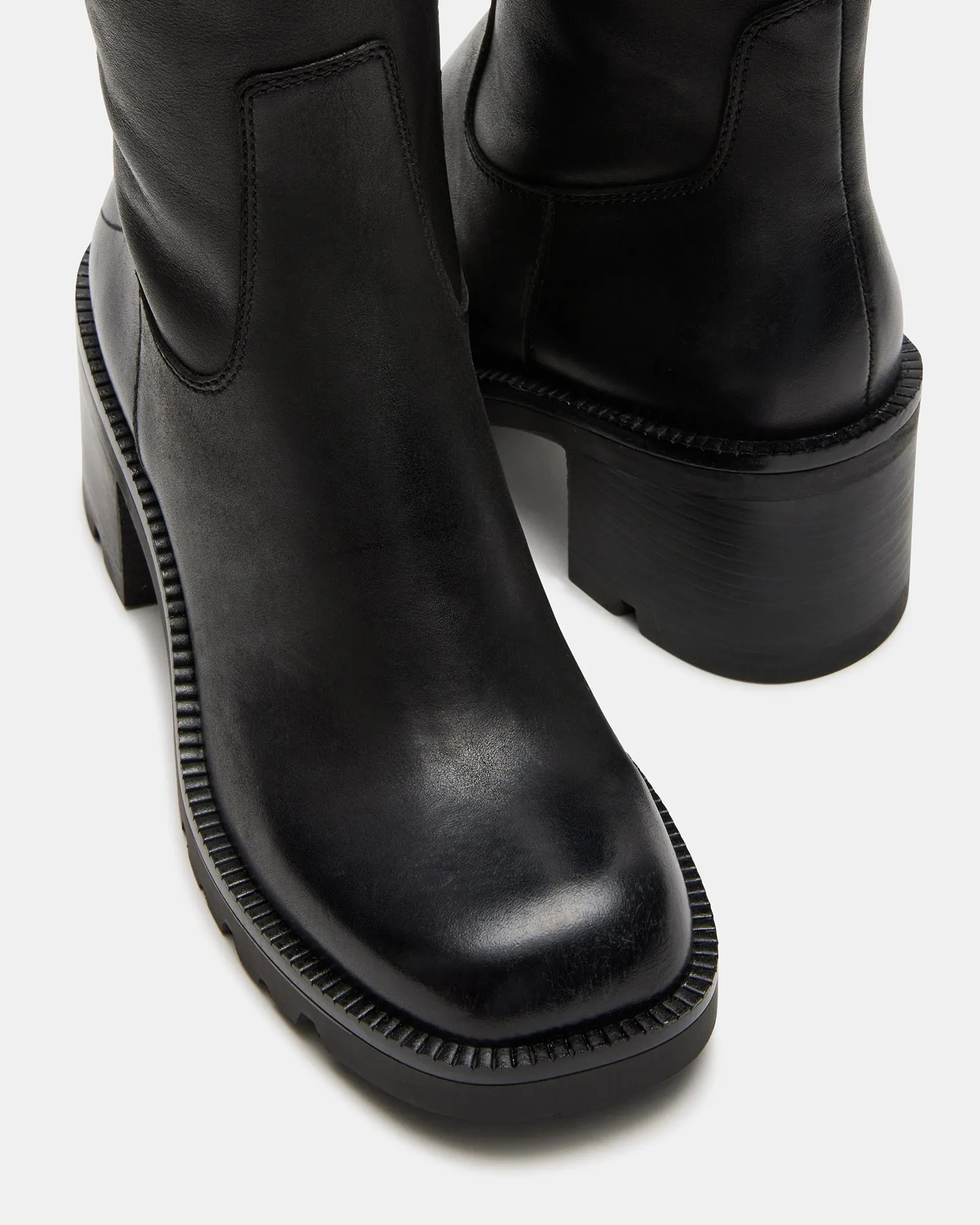 NALA BLACK LEATHER - SM REBOOTED sold by Steve Madden product image thumbnail 4