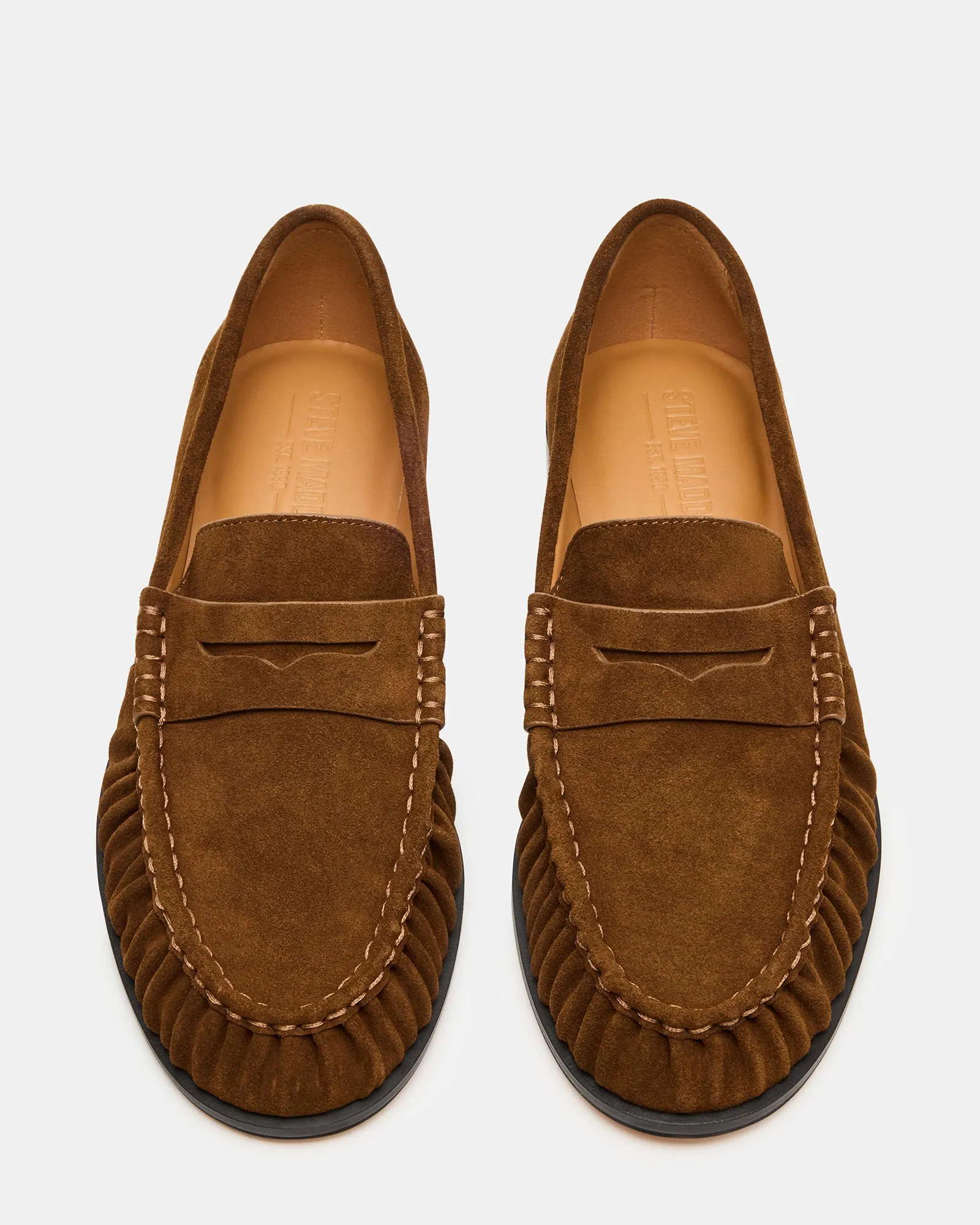 QUINCEY CHESTNUT SUEDE sold by Steve Madden product image thumbnail 4