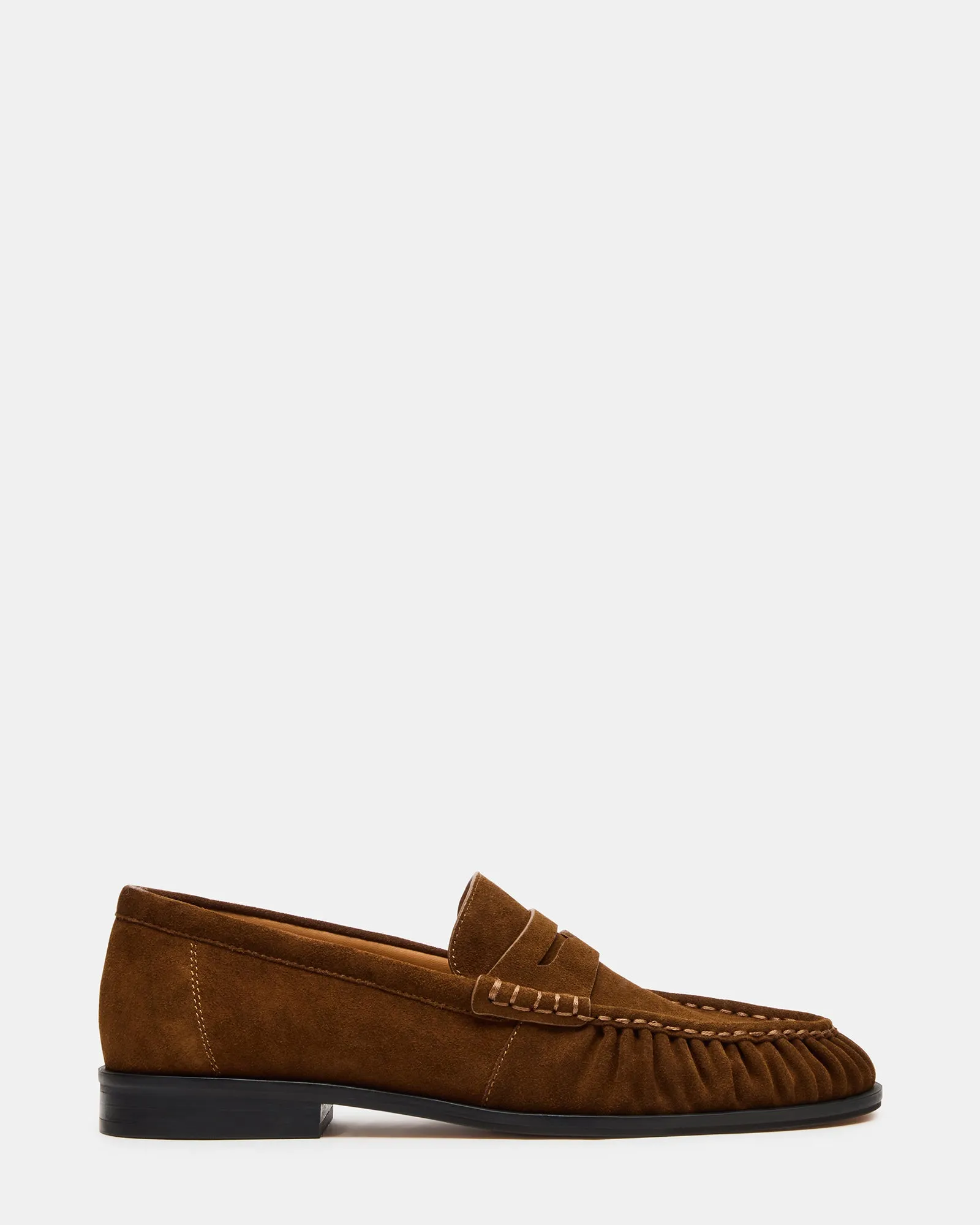 QUINCEY CHESTNUT SUEDE sold by Steve Madden