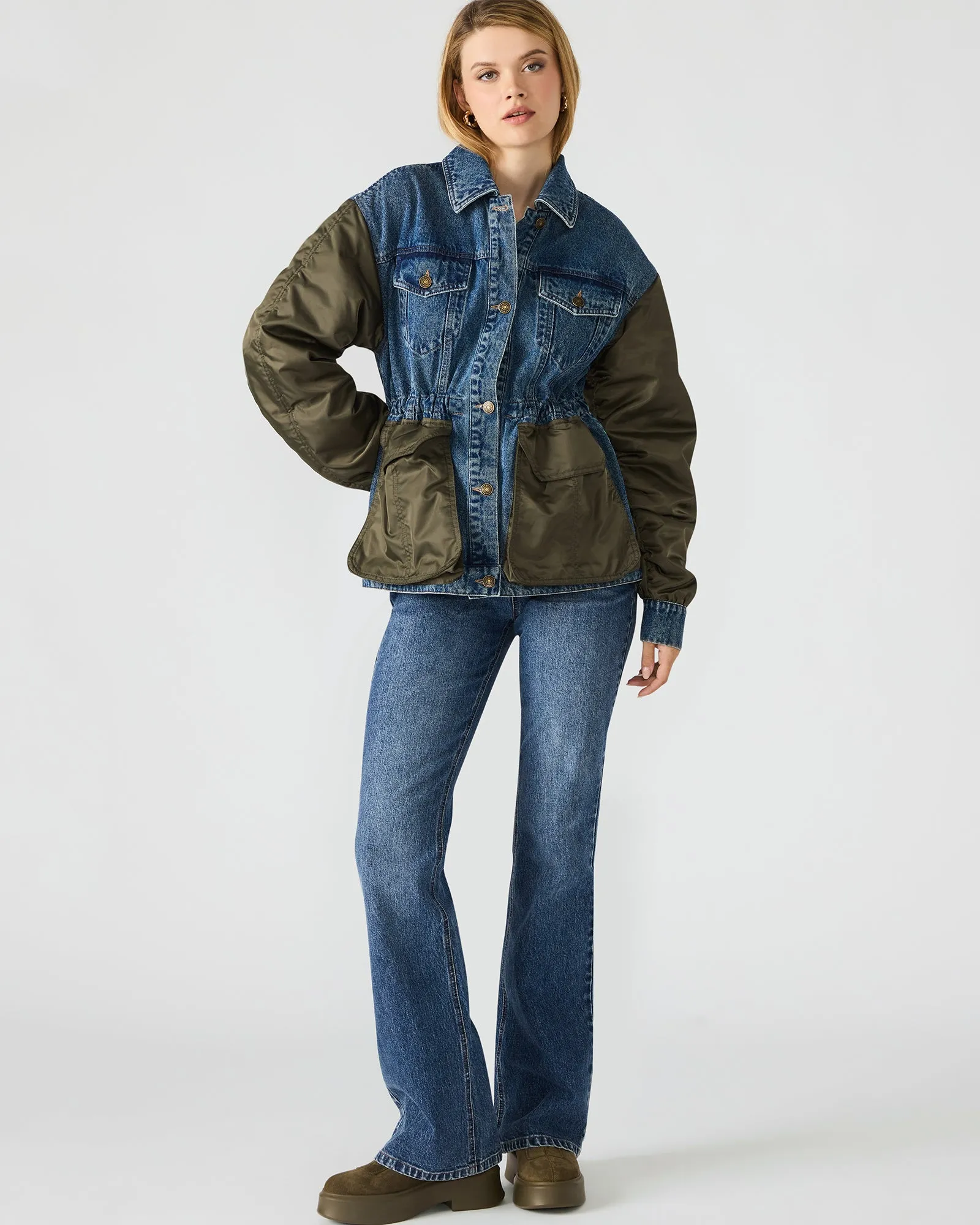 JOIE JACKET DARK NAVY sold by Steve Madden product image thumbnail 4