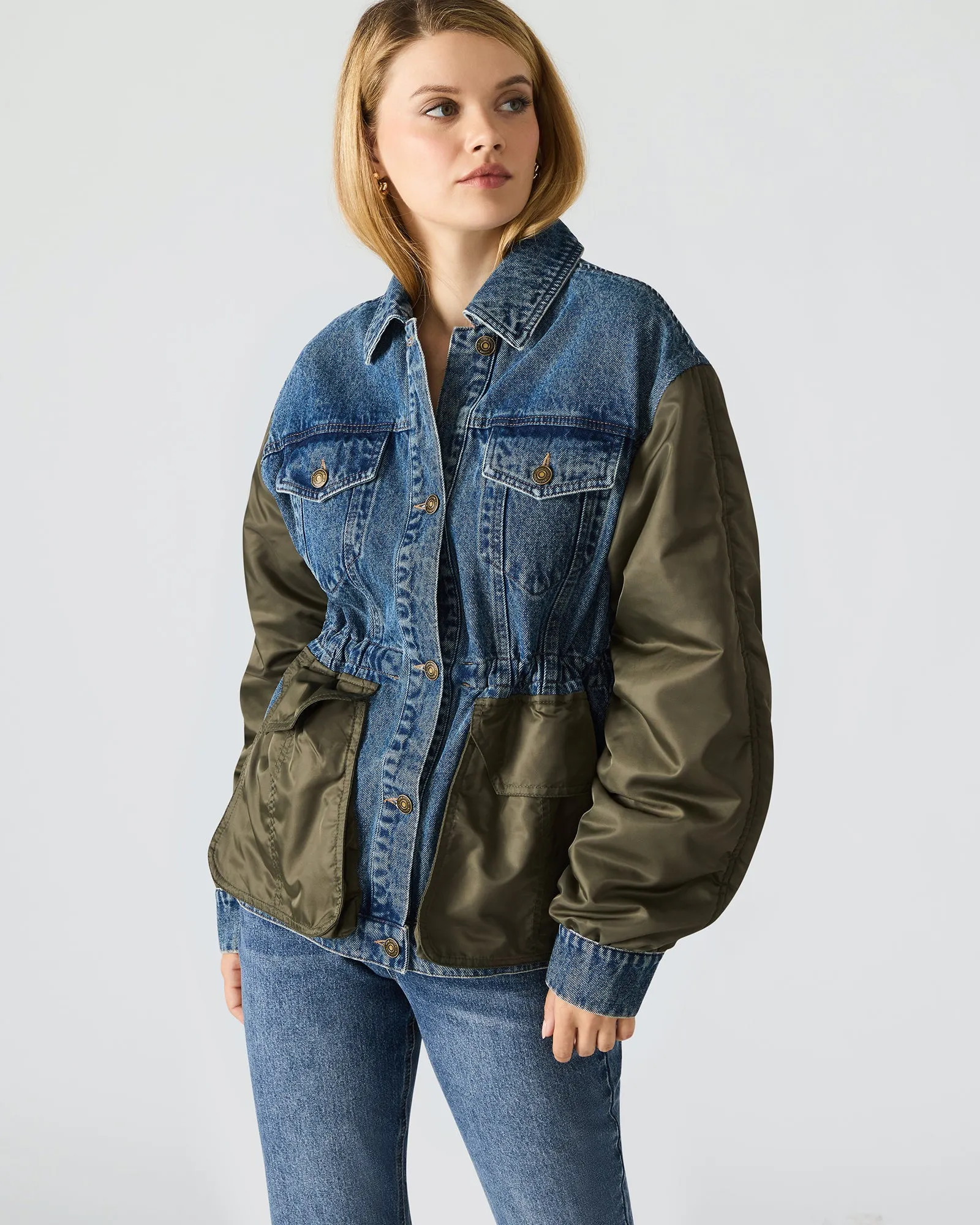 JOIE JACKET DARK NAVY sold by Steve Madden product image thumbnail 2