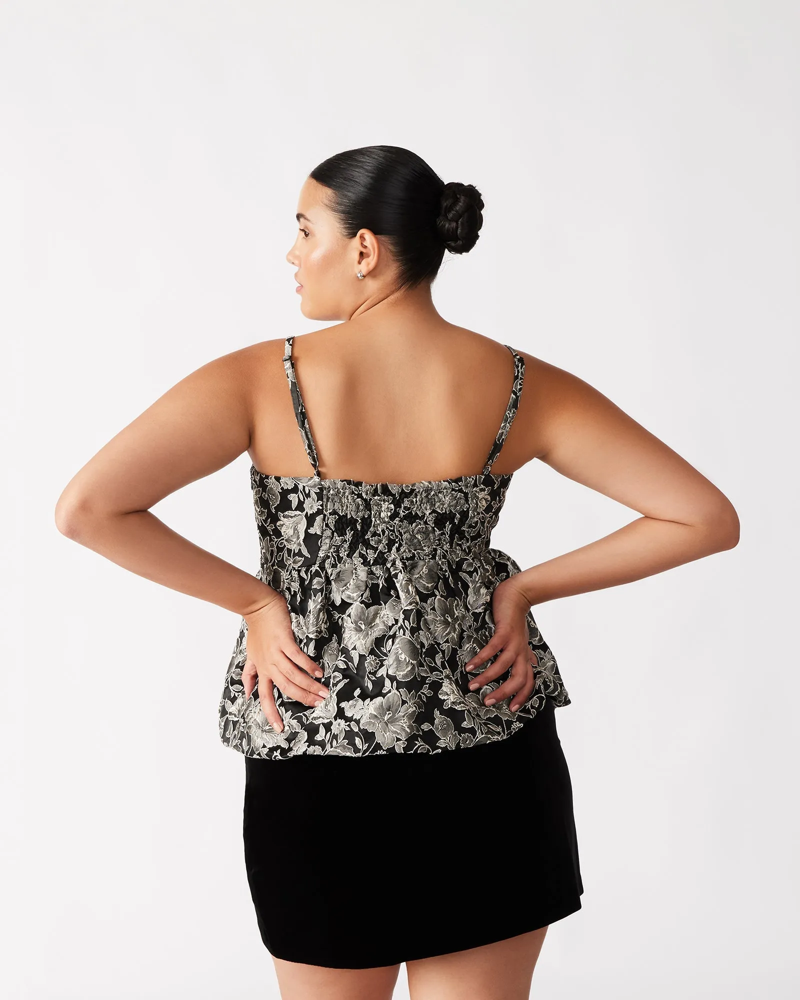 BODI TOP BLACK MULTI - SM REBOOTED sold by Steve Madden product image thumbnail 3