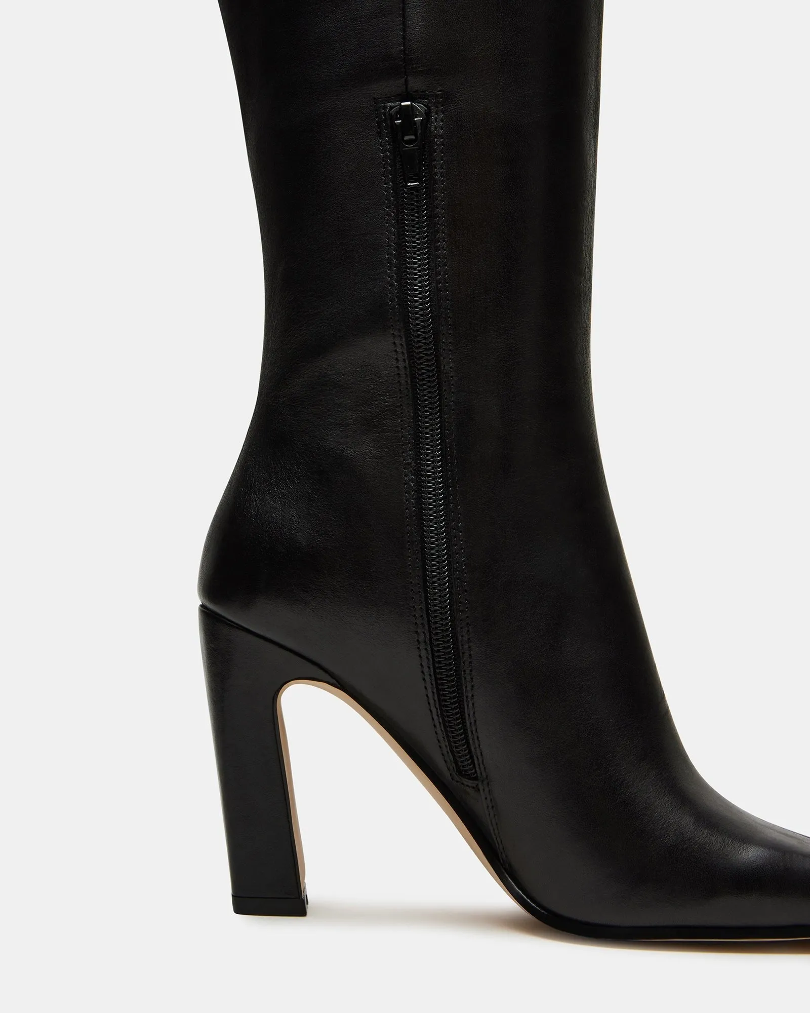 LIZETTE BLACK LEATHER - SM REBOOTED sold by Steve Madden product image thumbnail 4