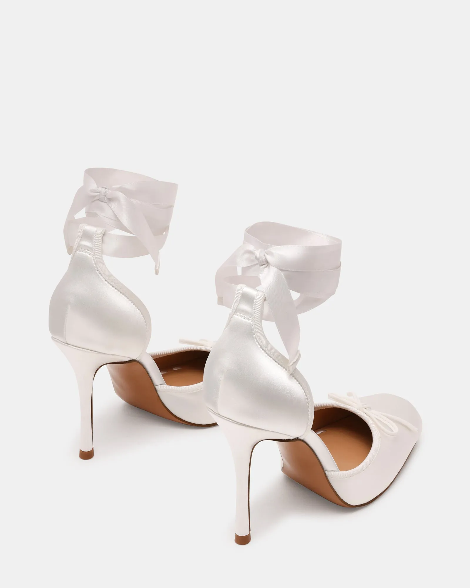 LARINA IVORY SATIN sold by Steve Madden product image thumbnail 5