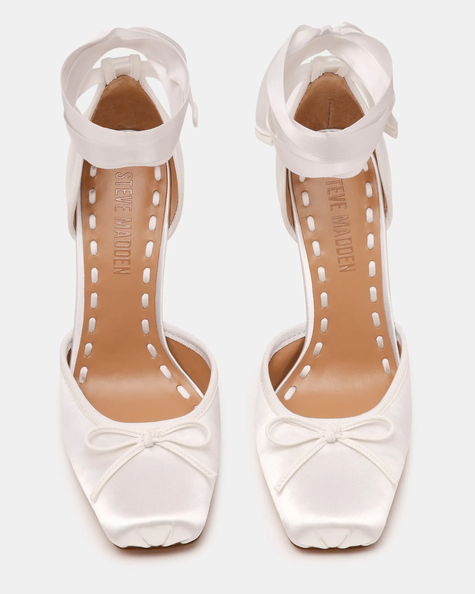 LARINA IVORY SATIN sold by Steve Madden product image thumbnail 4