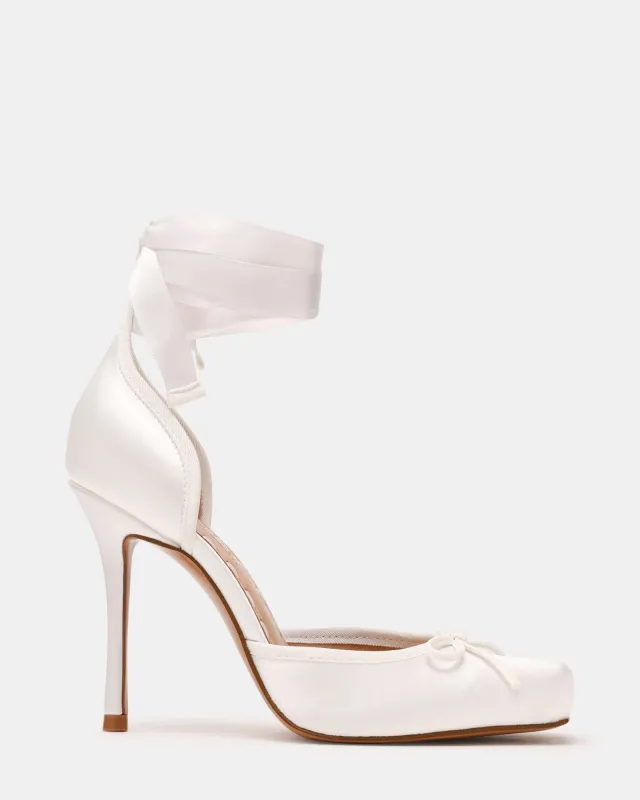 LARINA IVORY SATIN sold by Steve Madden