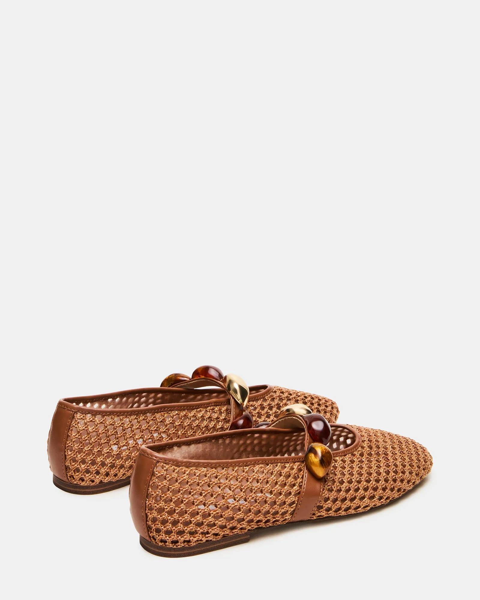 POPPIN BROWN RAFFIA sold by Steve Madden product image thumbnail 5