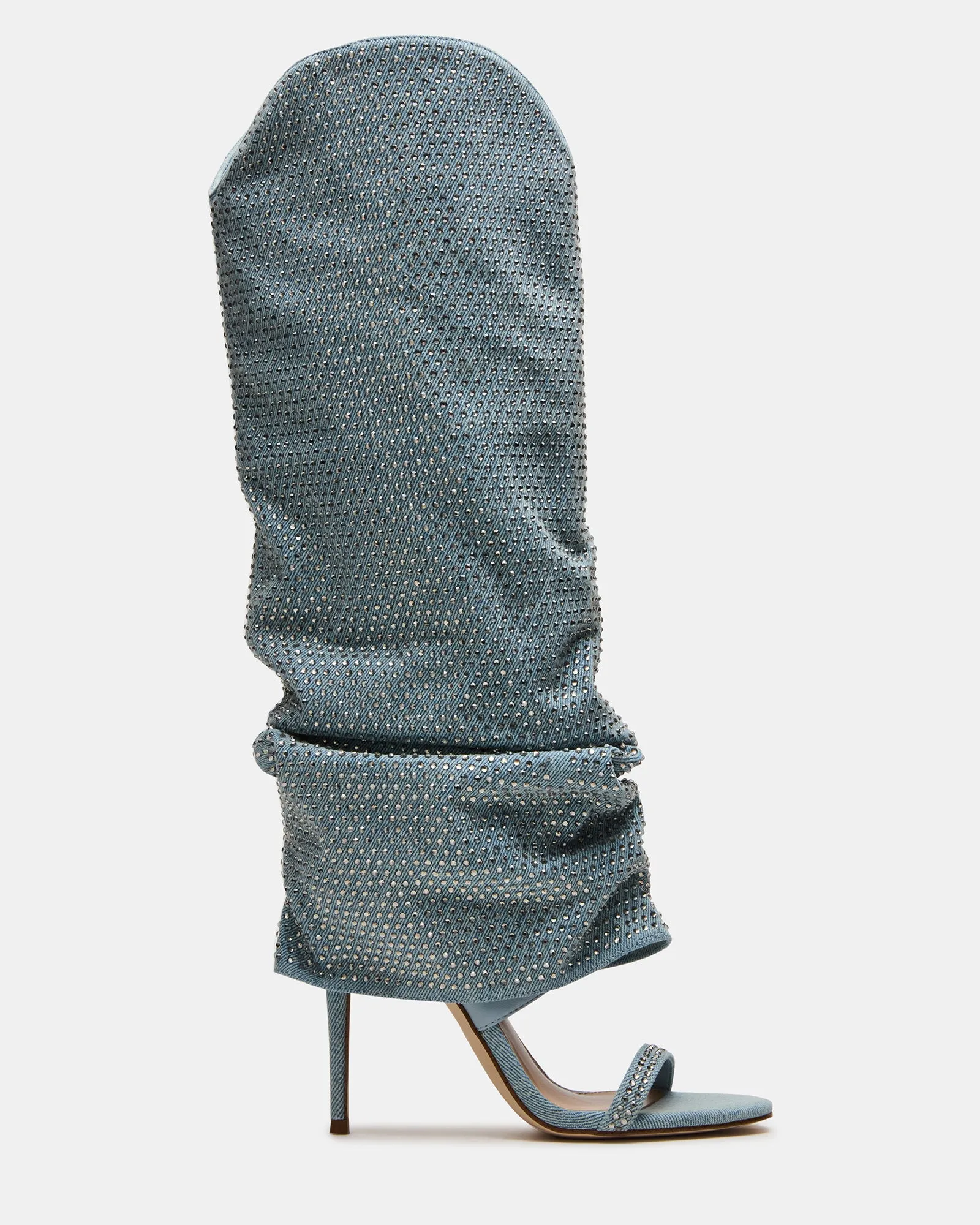 RAVINE DENIM RHINESTONES sold by Steve Madden