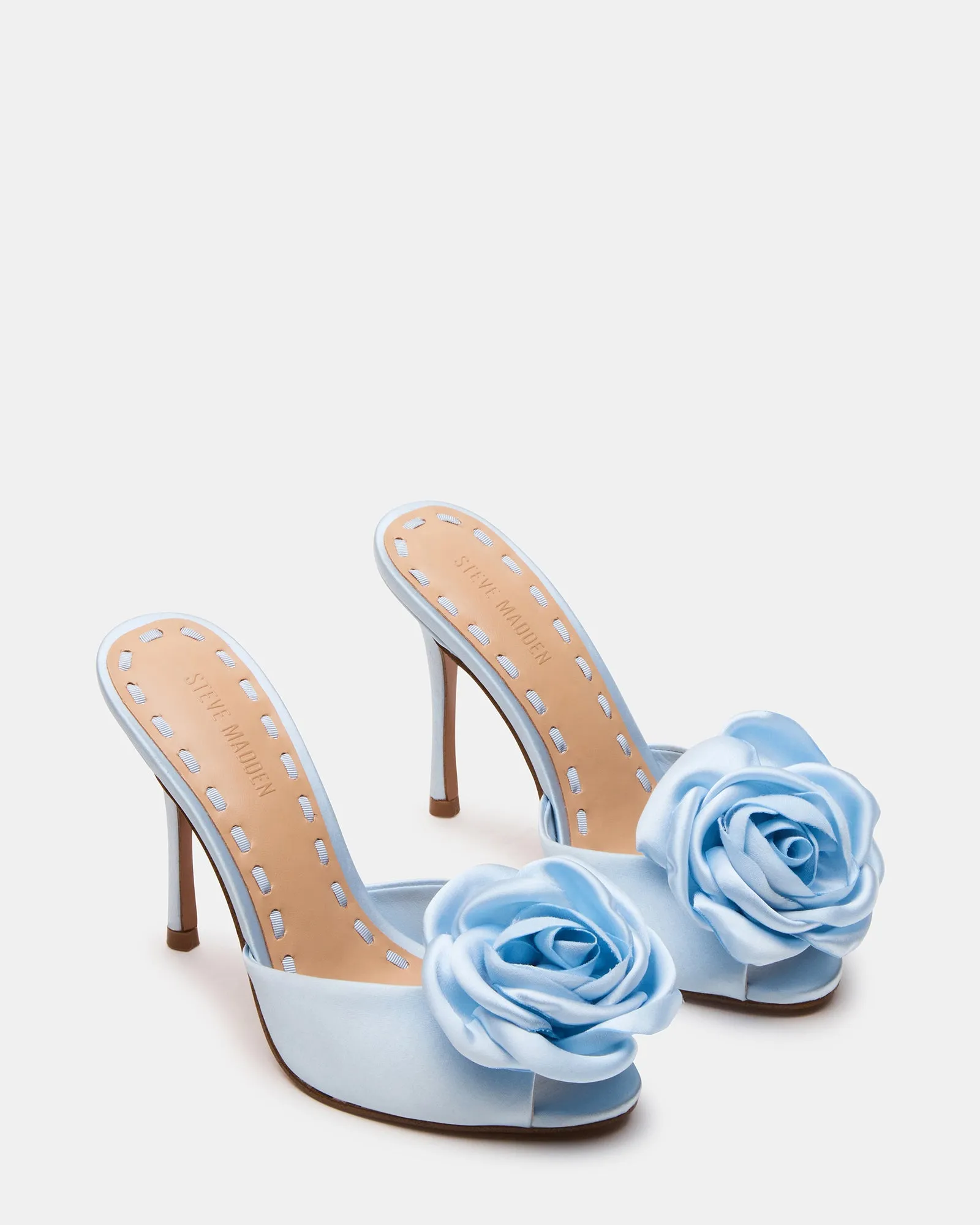 PRIYA FLOWER BLUE SATIN sold by Steve Madden product image thumbnail 3