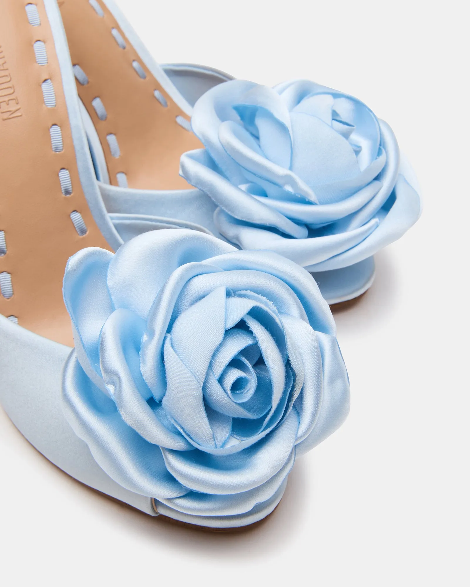 PRIYA FLOWER BLUE SATIN sold by Steve Madden product image thumbnail 4