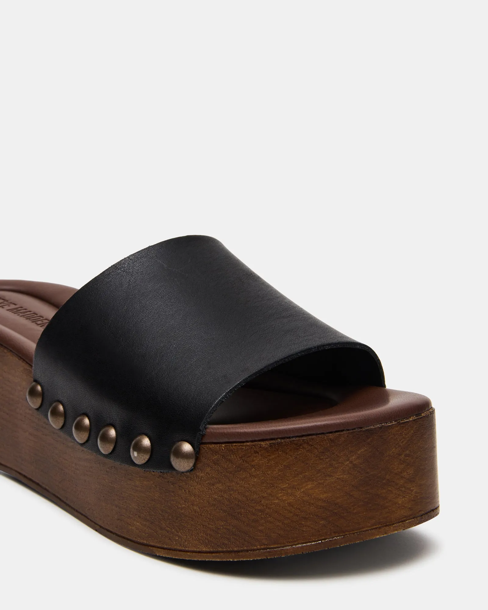 CONGA BLACK LEATHER - SM REBOOTED sold by Steve Madden product image thumbnail 3