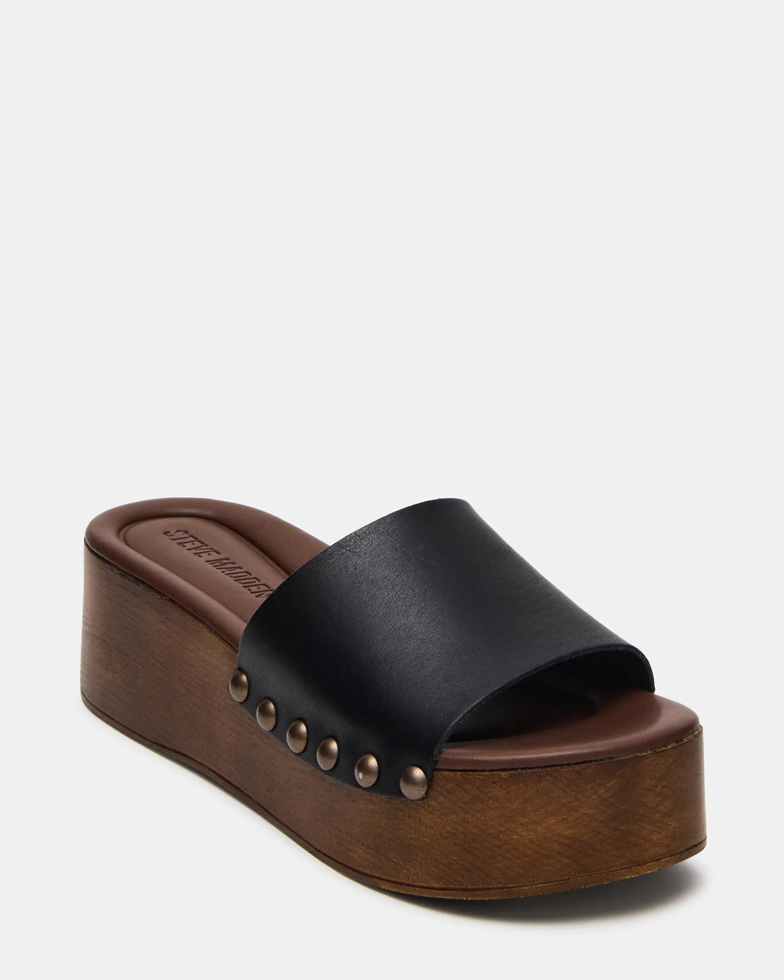 CONGA BLACK LEATHER - SM REBOOTED sold by Steve Madden product image thumbnail 2