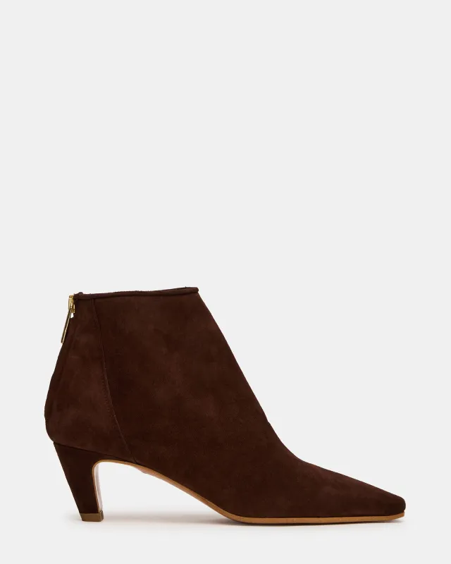 JUNO BROWN SUEDE sold by Steve Madden