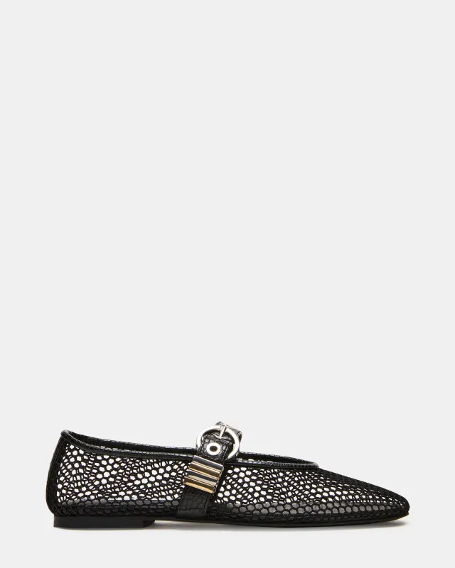 LUCIA BLACK MESH sold by Steve Madden