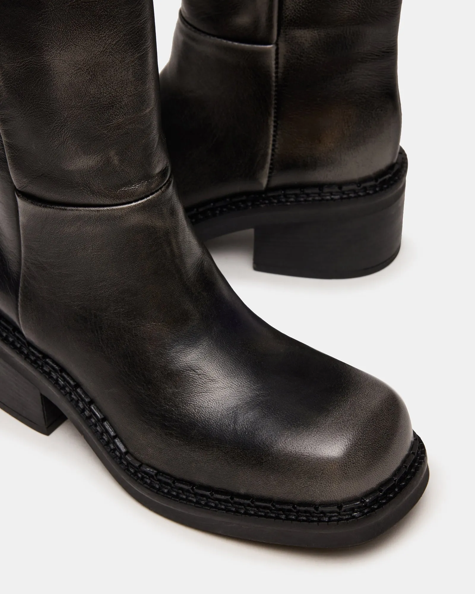 DAVOS BLACK DISTRESSED sold by Steve Madden product image thumbnail 3