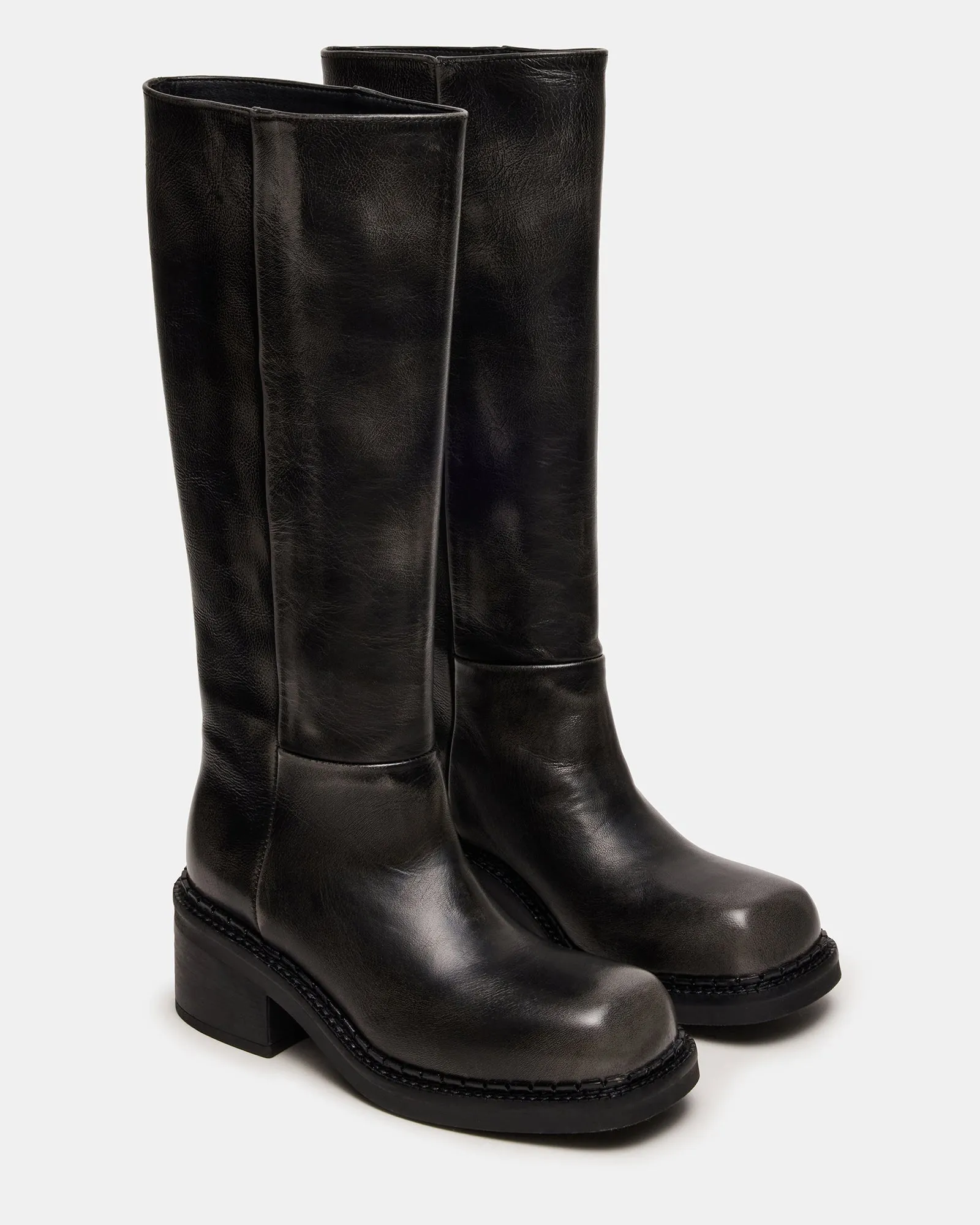 DAVOS BLACK DISTRESSED sold by Steve Madden product image thumbnail 2