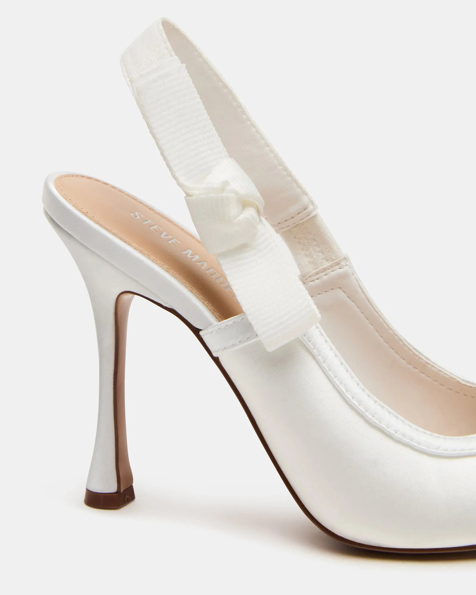 BRI WHITE SATIN sold by Steve Madden product image thumbnail 4