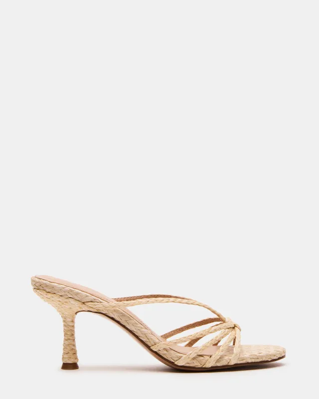 EDNA NATURAL RAFFIA sold by Steve Madden