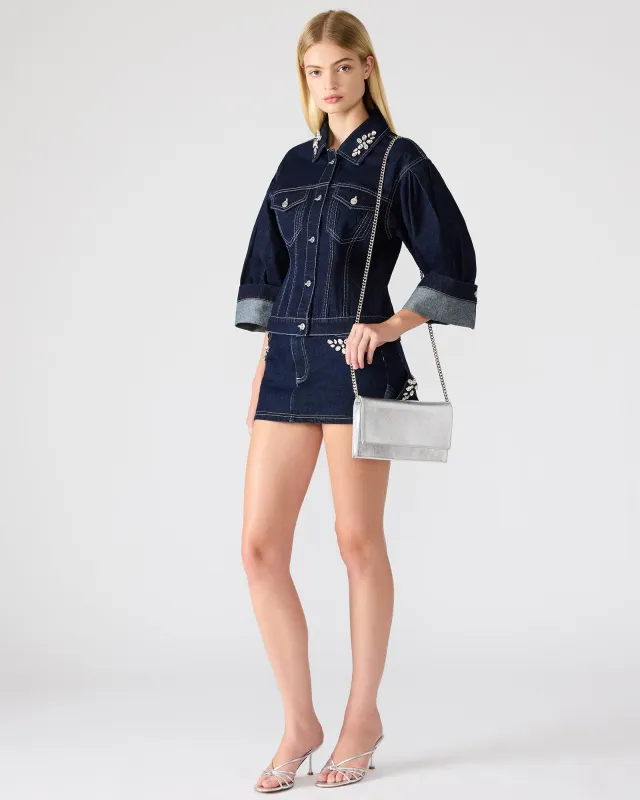 EDNA HEEL & JULIANA BAG SILVER BUNDLE sold by Steve Madden