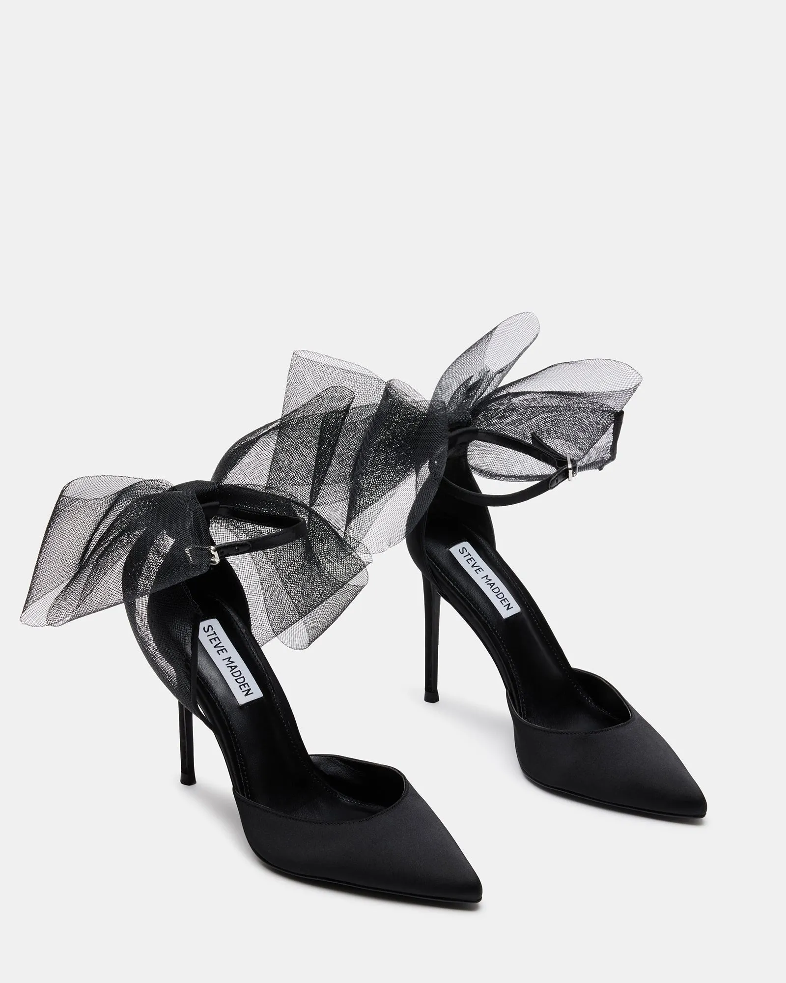 VALENTEEN BLACK SATIN - SM REBOOTED sold by Steve Madden product image thumbnail 2