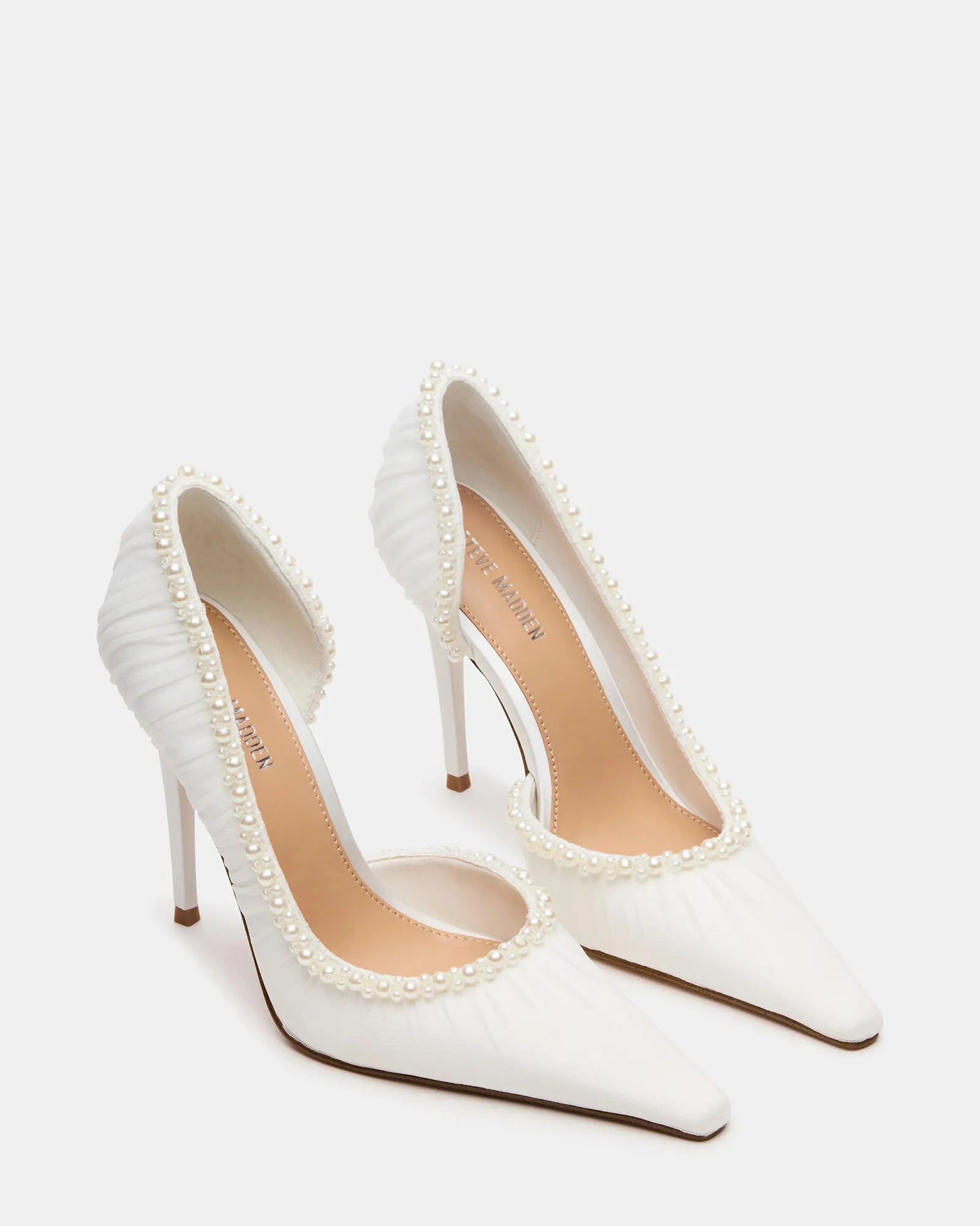 ELEGANT PEARL IVORY MESH sold by Steve Madden product image thumbnail 2