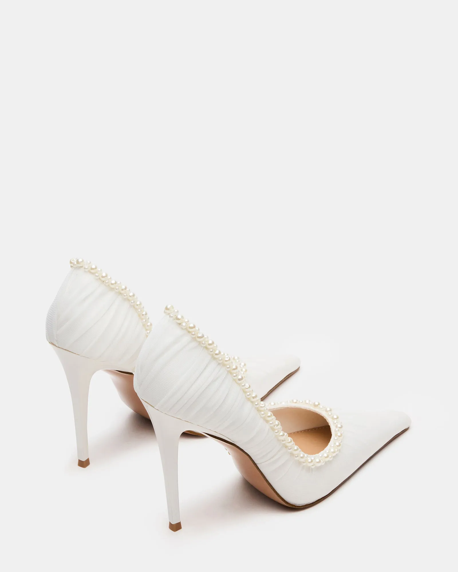 ELEGANT PEARL IVORY MESH sold by Steve Madden product image thumbnail 5