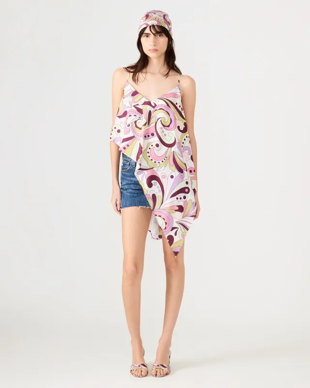 MARGAN TOP PETAL PAISLEY sold by Steve Madden