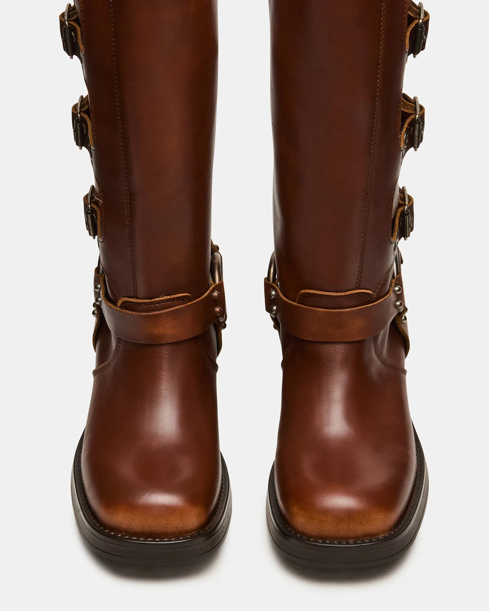 ROCKY COGNAC DISTRESSED WIDE CALF sold by Steve Madden product image thumbnail 4