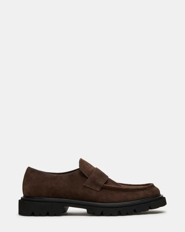 RADKIN BROWN SUEDE sold by Steve Madden