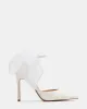 TIMELESS IVORY SATIN sold by Steve Madden