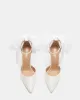TIMELESS IVORY SATIN sold by Steve Madden
