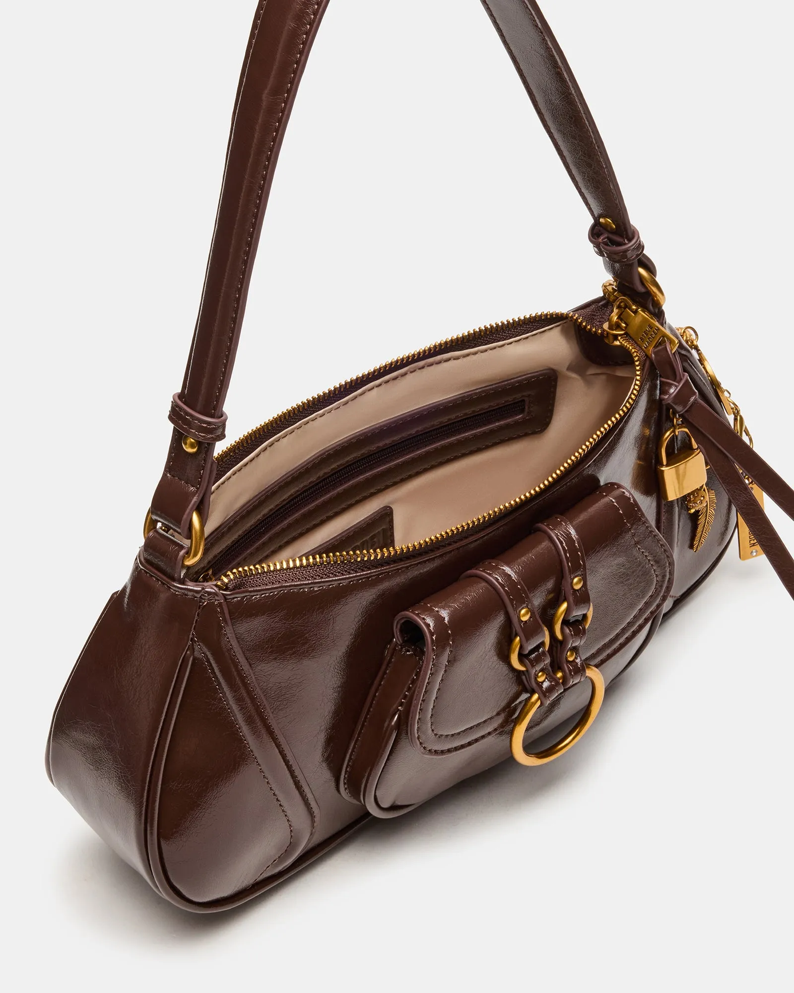 LUXXAR BAG BROWN sold by Steve Madden product image thumbnail 4