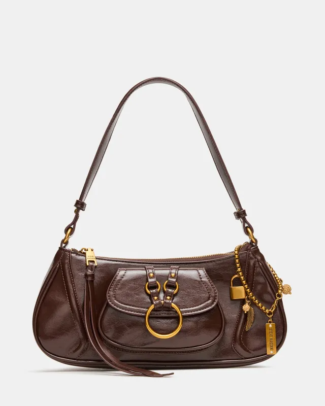LUXXAR BAG BROWN sold by Steve Madden