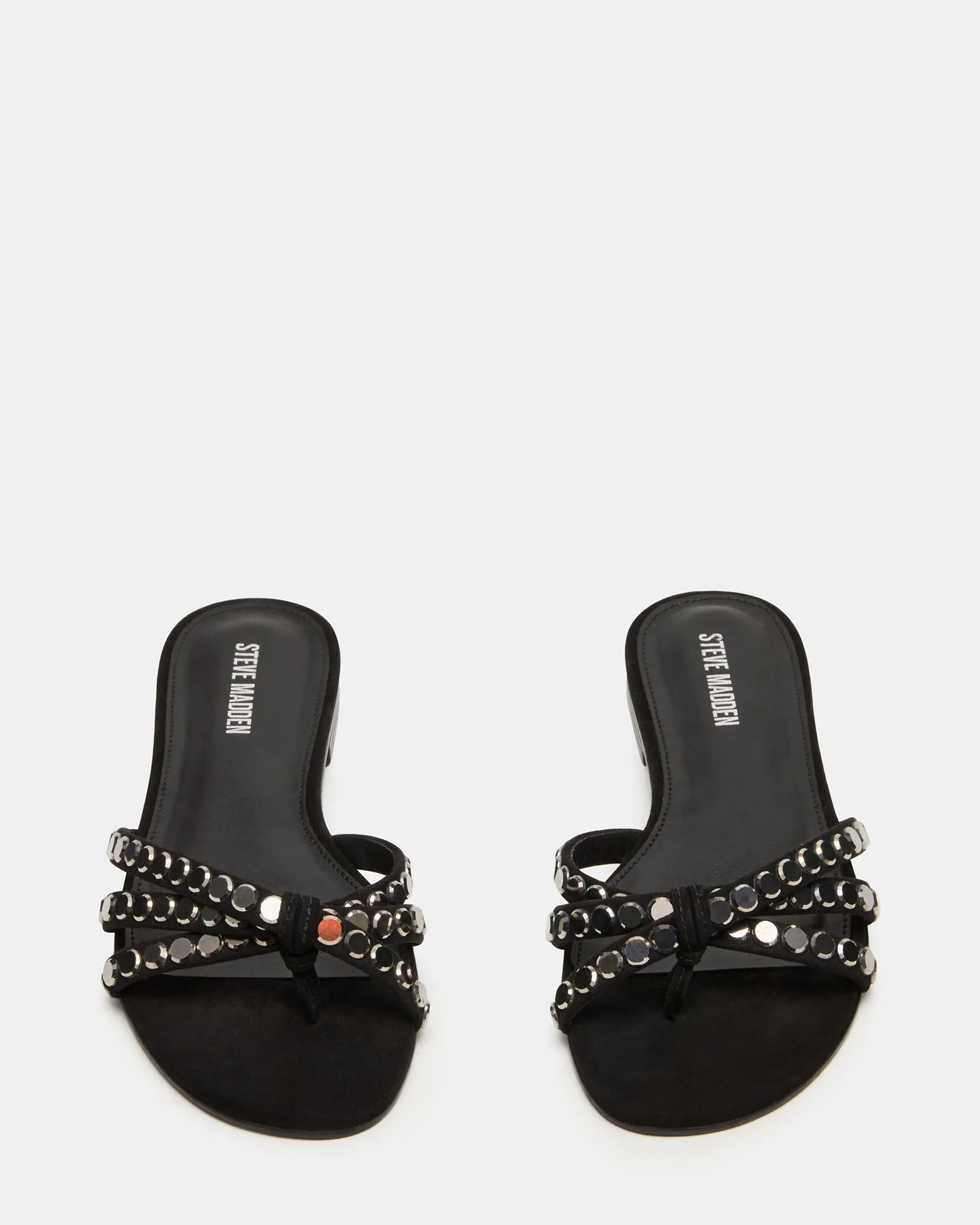 CALISSI BLACK SUEDE RHINESTONES sold by Steve Madden product image thumbnail 4