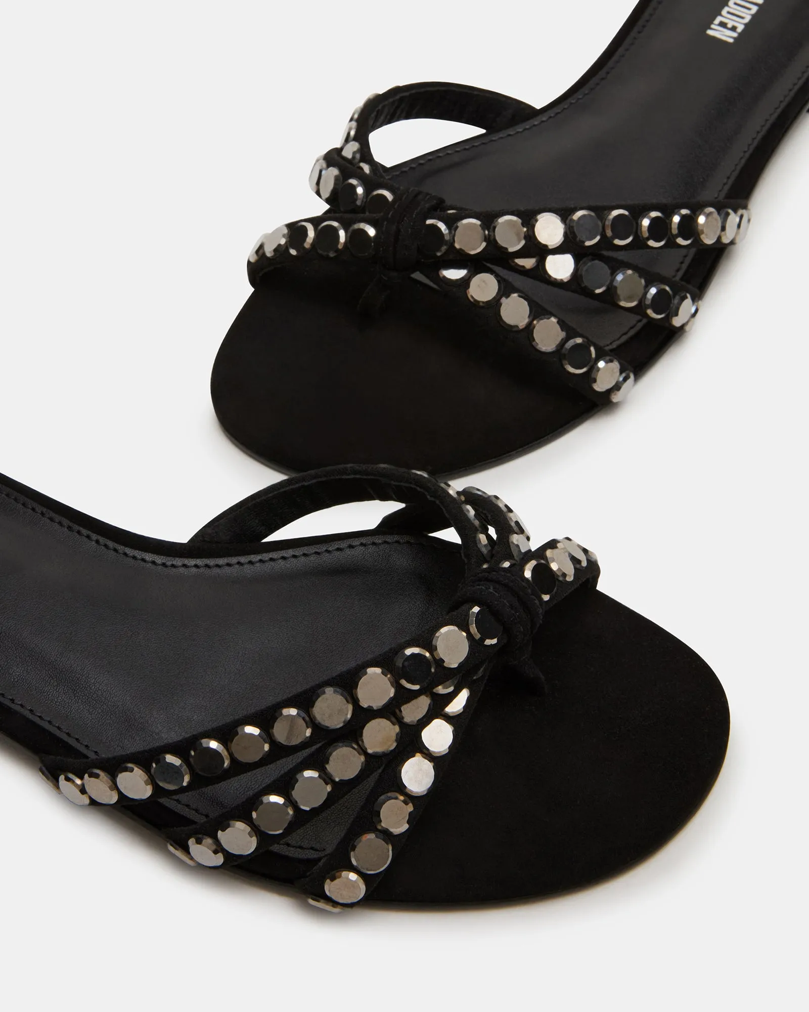CALISSI BLACK SUEDE RHINESTONES sold by Steve Madden product image thumbnail 3