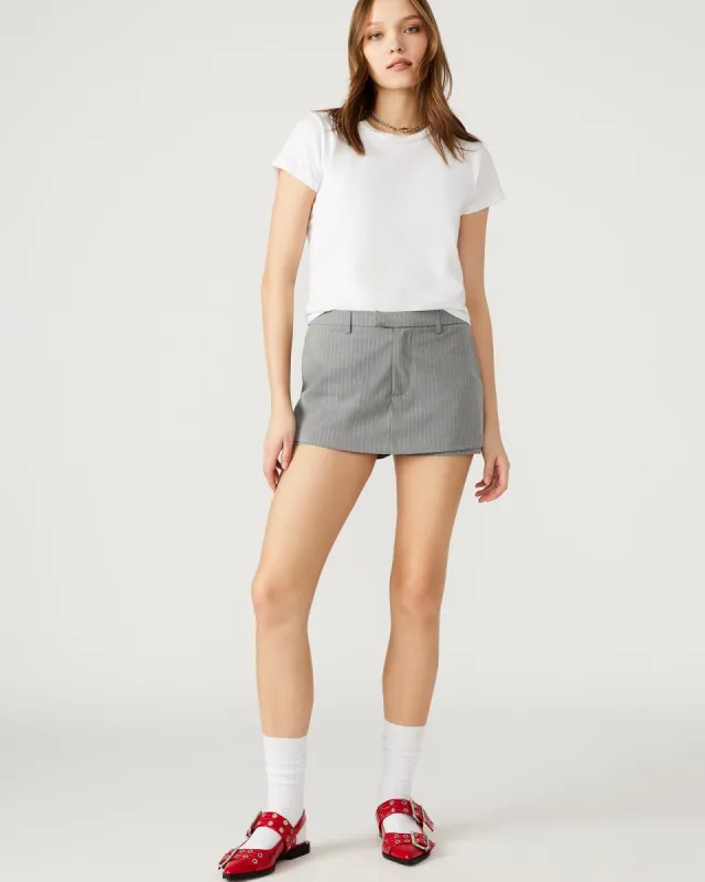 RODIN SKORT GREY sold by Steve Madden