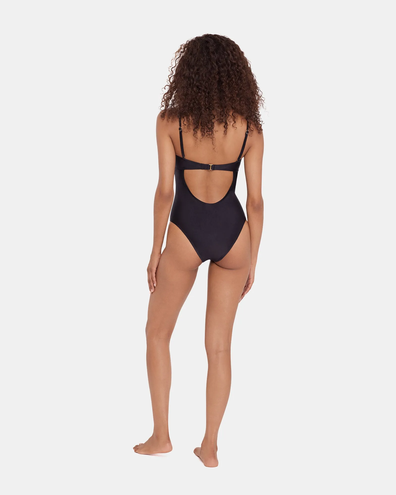 SHINE BRIGHT ONE PIECE SWIMSUIT GREY sold by Steve Madden product image thumbnail 5