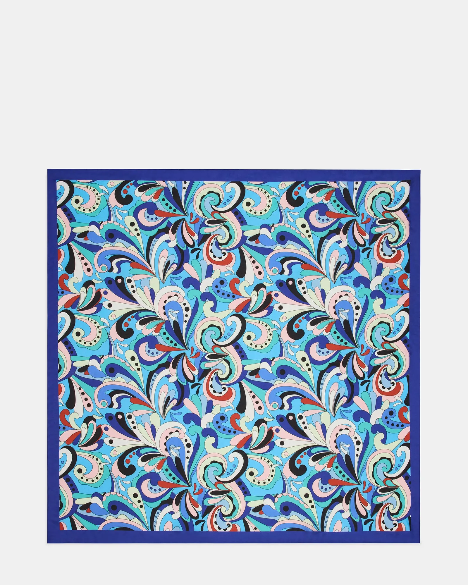 BLUE PRINTED SCARF sold by Steve Madden product image thumbnail 4