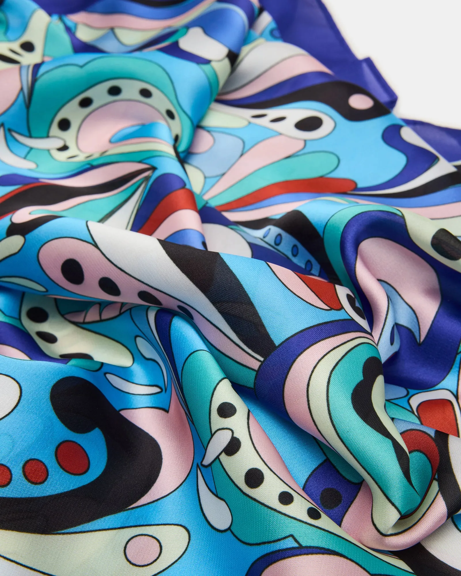 BLUE PRINTED SCARF sold by Steve Madden product image thumbnail 3