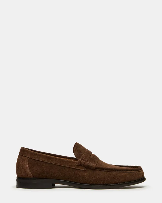 HUCKLE DARK BROWN sold by Steve Madden