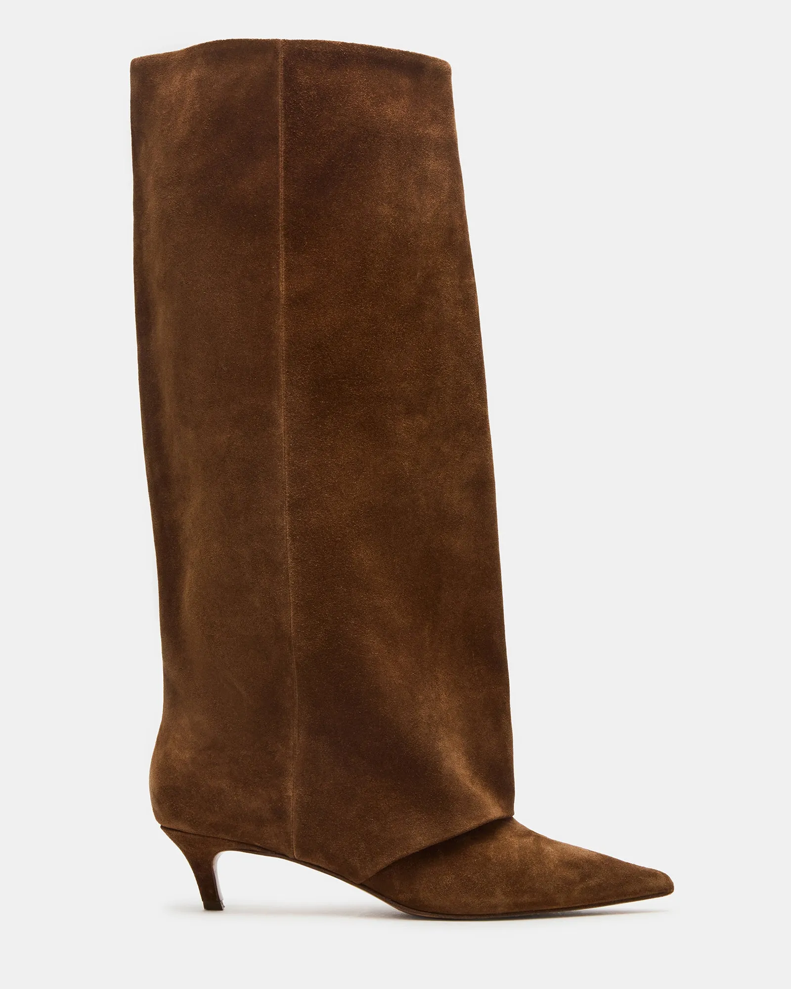 LUCA CHESTNUT SUEDE sold by Steve Madden