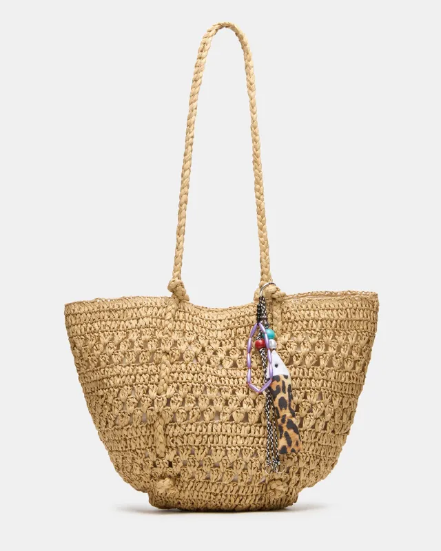 TYDES BAG NATURAL sold by Steve Madden