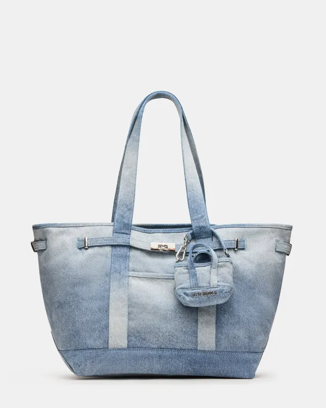 BOAT BAG DENIM sold by Steve Madden