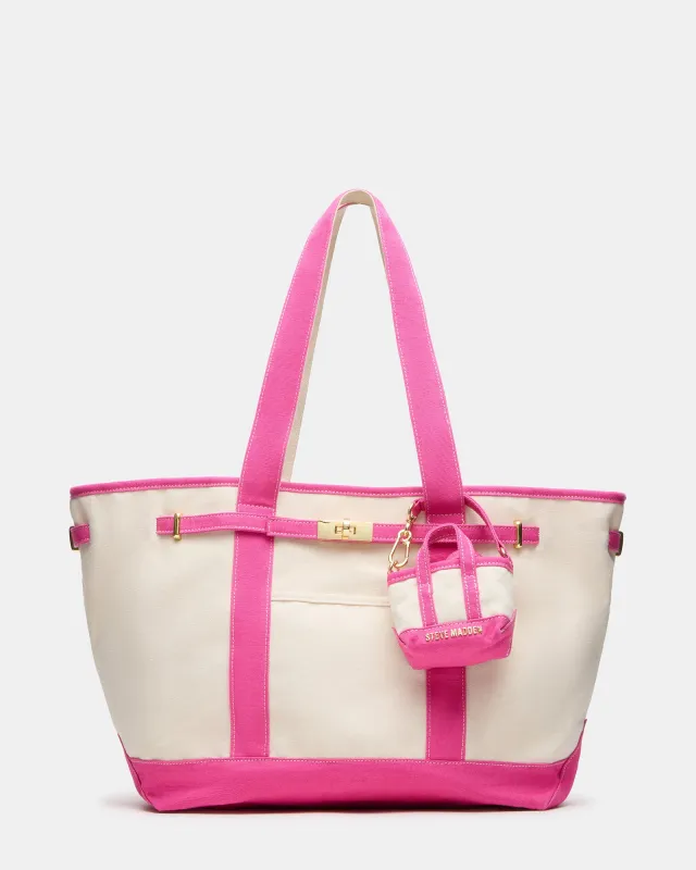 BOAT BAG HOT PINK sold by Steve Madden