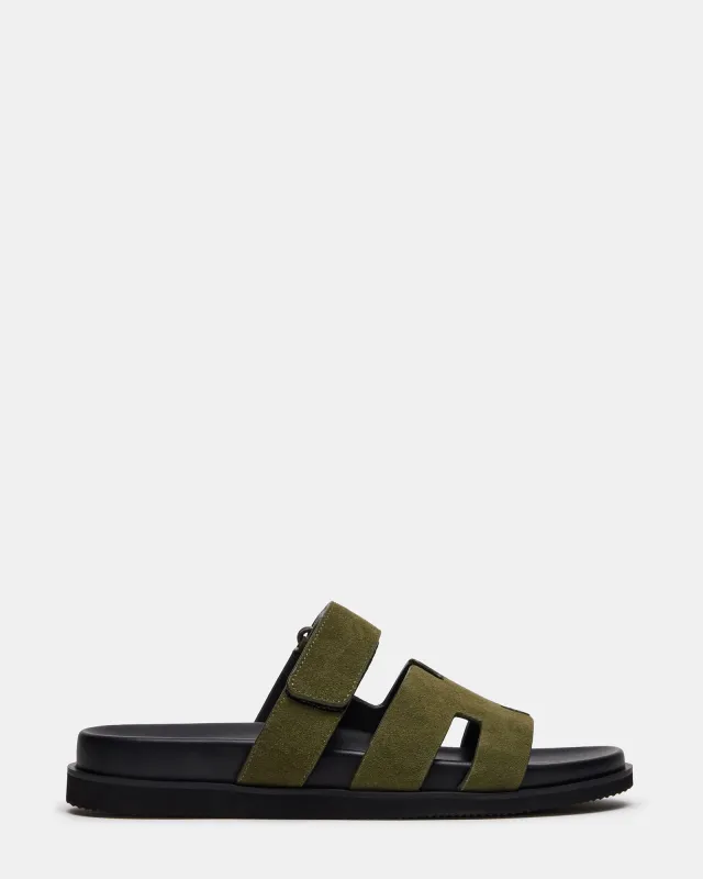 MAIVEN GREEN SUEDE sold by Steve Madden