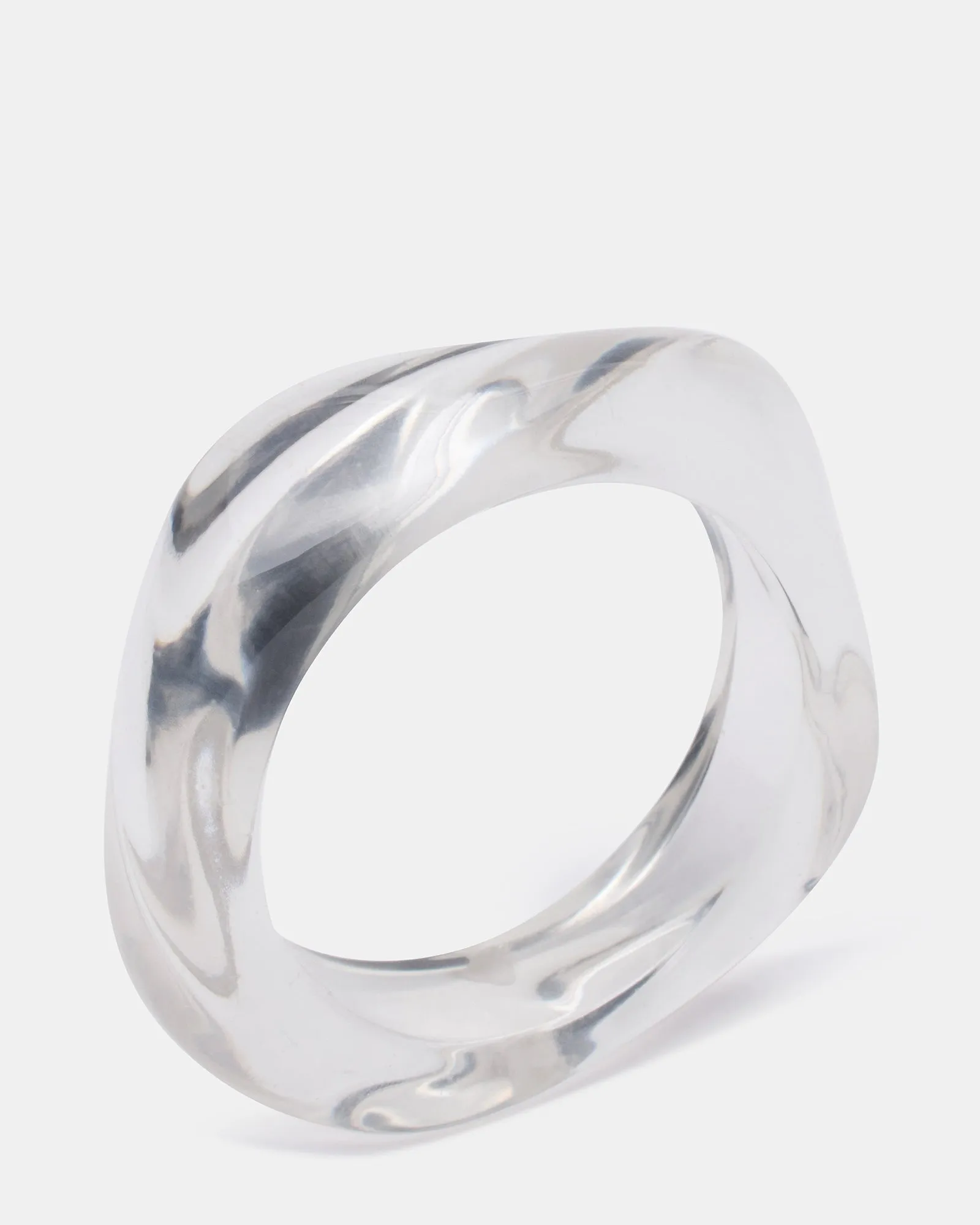 CURVED RETRO BRACELET CLEAR sold by Steve Madden product image thumbnail 2