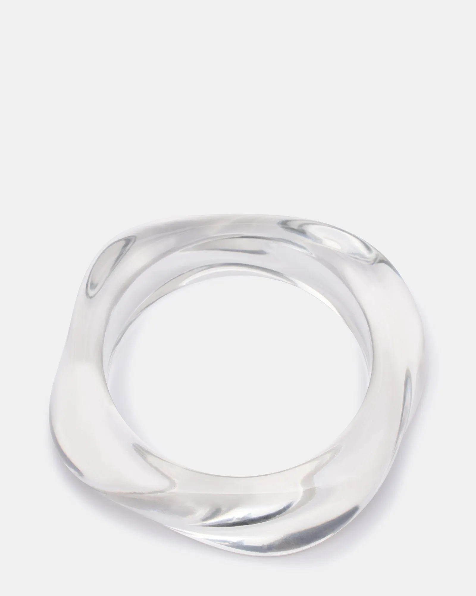 CURVED RETRO BRACELET CLEAR sold by Steve Madden product image thumbnail 3