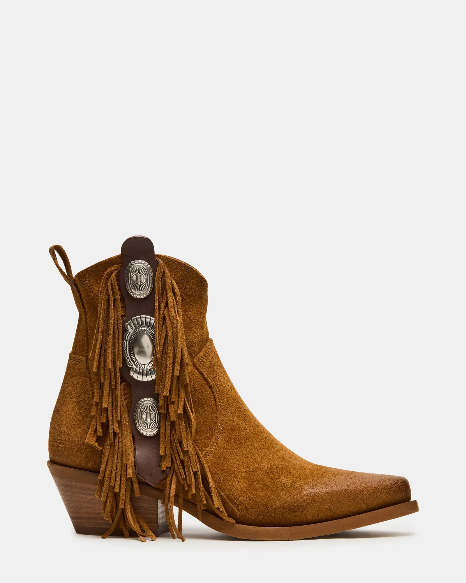 LARAMIE CHESTNUT SUEDE sold by Steve Madden