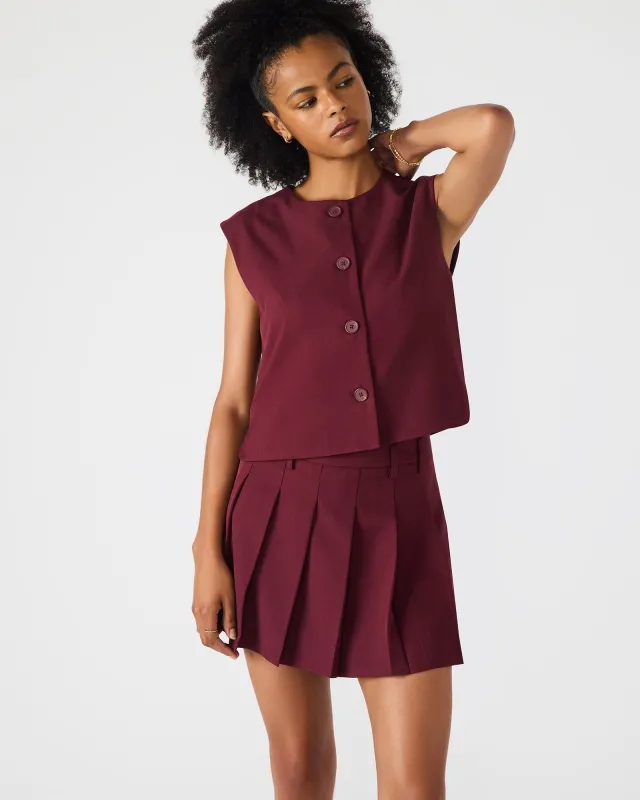 ALESSA TOP WINE sold by Steve Madden
