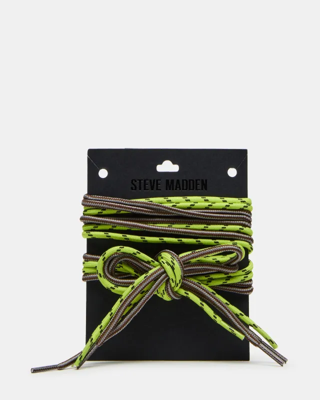 DOUBLE SHOE LACES MULTI sold by Steve Madden